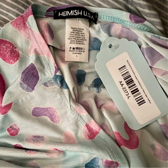 Leopard Ruffled Short Sleeve Open Cardigan NWT - Picture 5 of 7